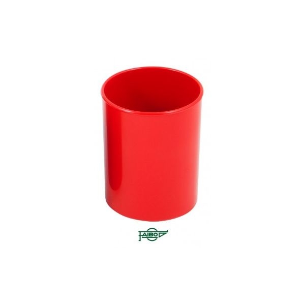 CUBILETE PLASTICO OPAC.ROJO FAIBO 205-03