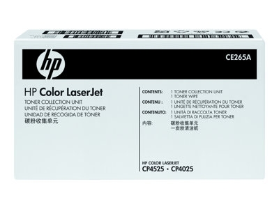 ORIGINAL HP BOTE RESIDUAL CE265A NEGRO