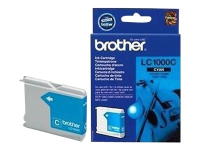 ORIGINAL BROTHER INKJET LC1000C CIAN