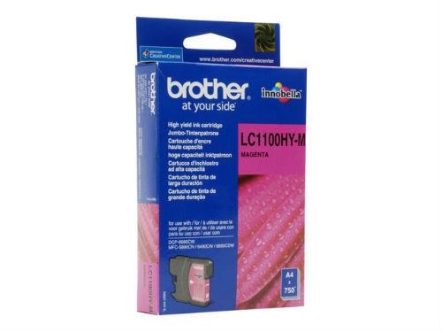 ORIGINAL BROTHER INKJET LC1100HYM MAGENT