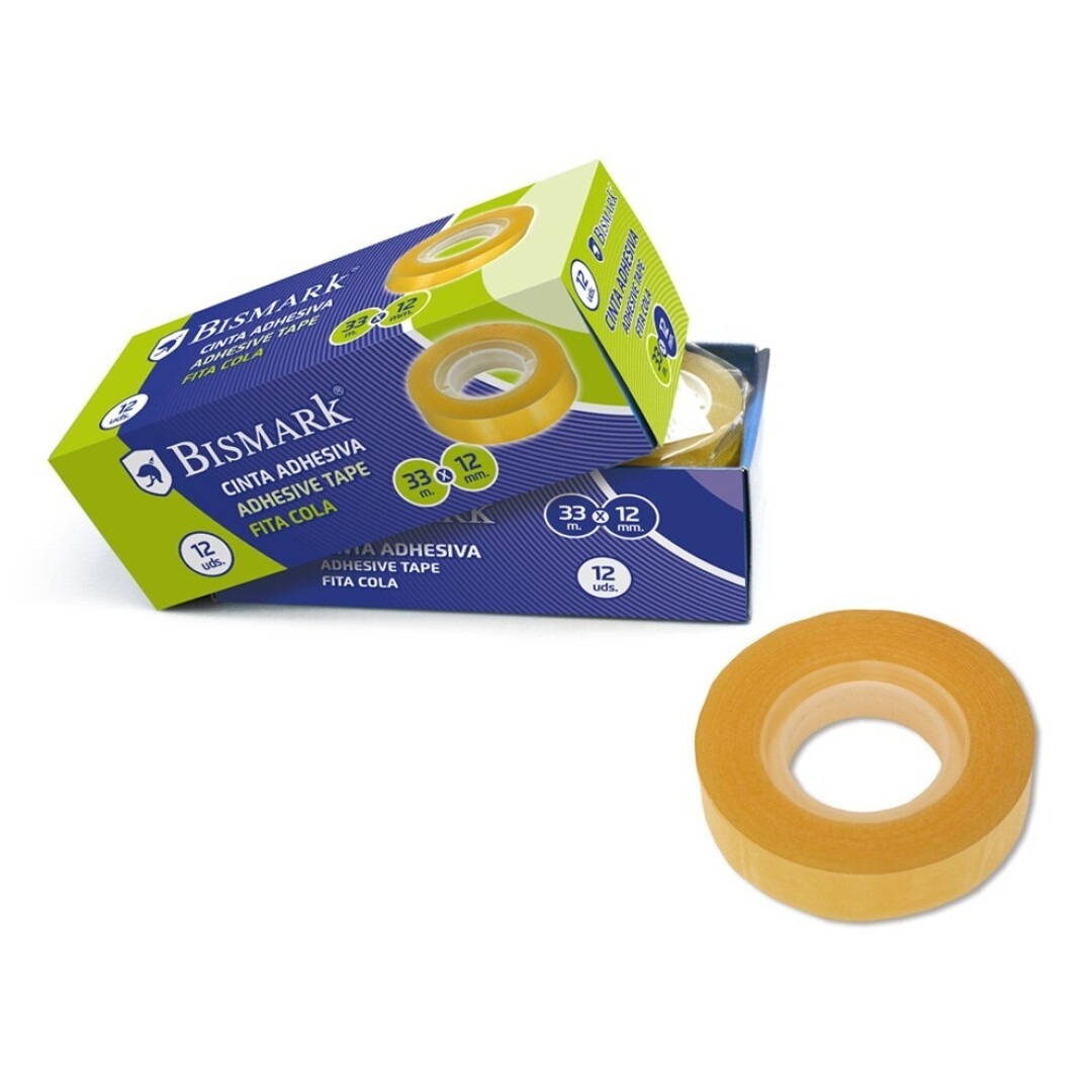 CINTA ADHESIVA 33x12 mm 313413 BISMARK
