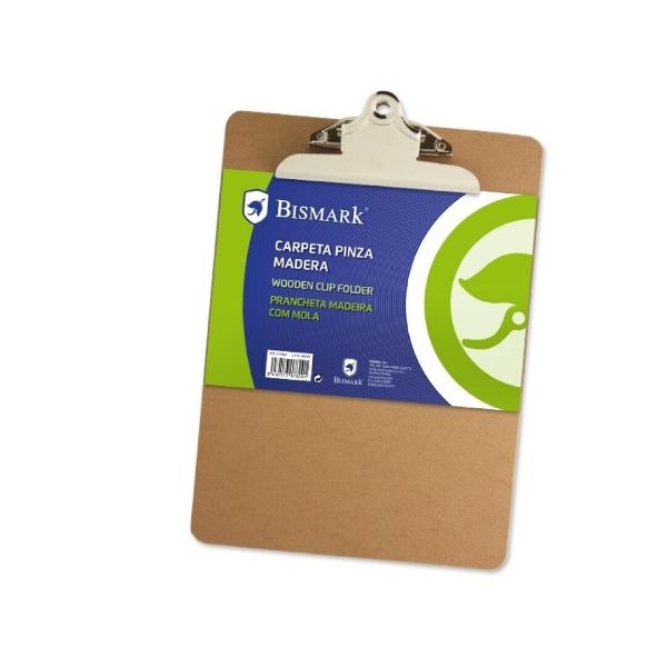 PORTANOTAS MADERA C/PINZA BISMARK 317809