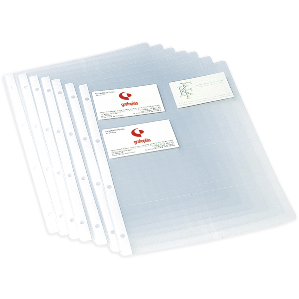 FUNDA TARJETERO A4 4T GRAF.03721000 B/10