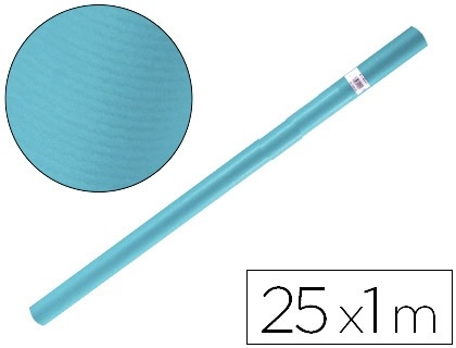 PAPEL KRAFT 1x25 LD AZUL TURQ.59137/PK26