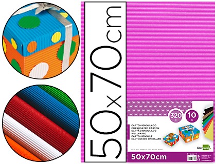 CARTON ONDULADO LD 37637/CN03 FUCSIA HOJ