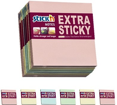 NOTAS ADH.COL.PAST.STICK`N MK205852 P/6u