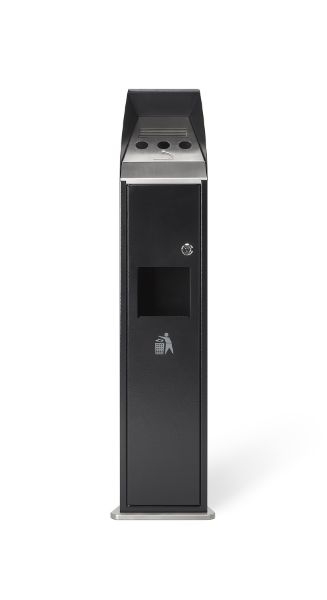 CENICERO EXTERIOR PIE PS BL/MO/0052