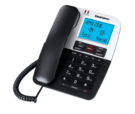 TELEFONO DAEWOO 71992/DTC-410 NEGRO