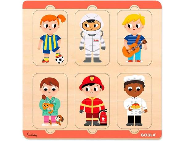 PUZZLE MADERA GOULA PROFES.163778/54009
