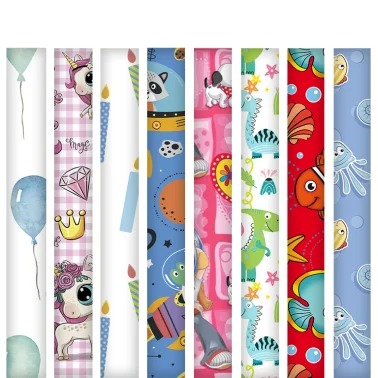 PAPEL REGALO T.AÑO 003068 070x2 INFANTIL