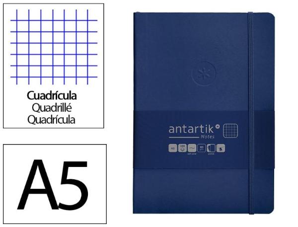 CUADERNO ANTARTIK A5/80H 170122/TX56 AZU