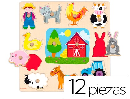 PUZZLE DISET SILUETAS 54865/53025 12PZAS