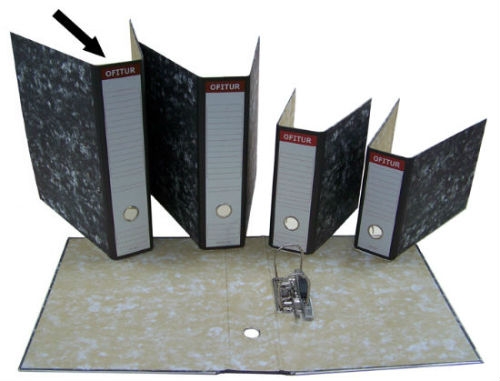 ARCHIVADOR OFITUR FOLIO 100001, UNIDAD