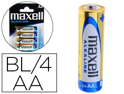 PILA LR06 AA MAXELL.1,5V 151127/LR06-B4