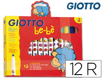 GIOTTO 36356/F46990000 BEBE C/12colores