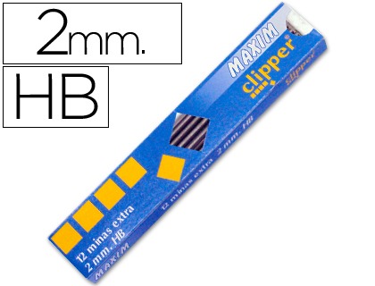 MINAS MAXIM 2mm 4984/PM000200 C/12unidad