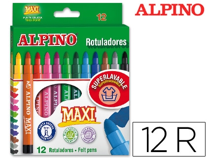 ROTULADOR ALPINO MAXI 36317/AR000006 C12