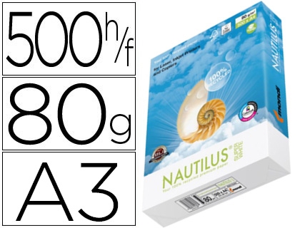 PAPEL MULT.RECI.A3/80 NAUT.SW.152731 500