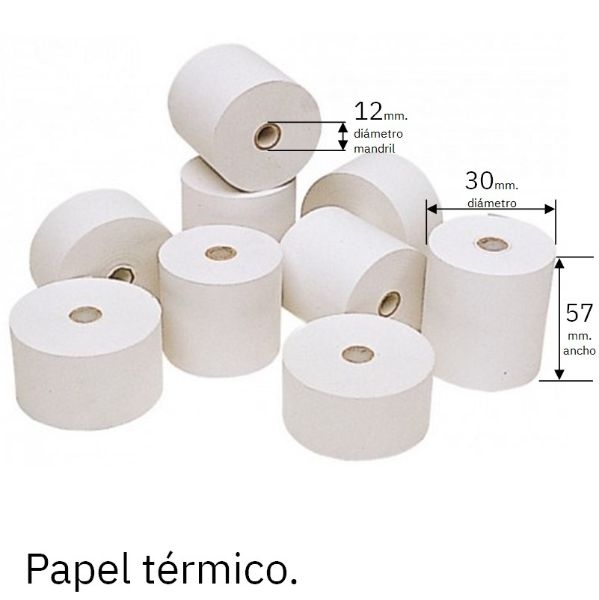 PAPEL SUMAD.TERM.56gr 57x30mm FB 18114