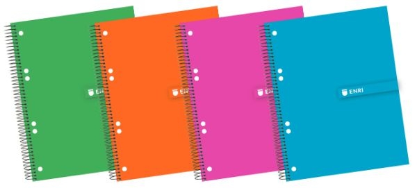 CUADERNO ENRI 100430087 A5+ 5x5 140H TD