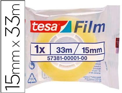 CINTA TESAFILM S.33mx15mm 5738100001 BOL