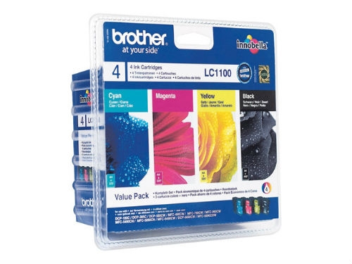 ORIGINAL BROTHER INKJET LC1100VALBP PACK