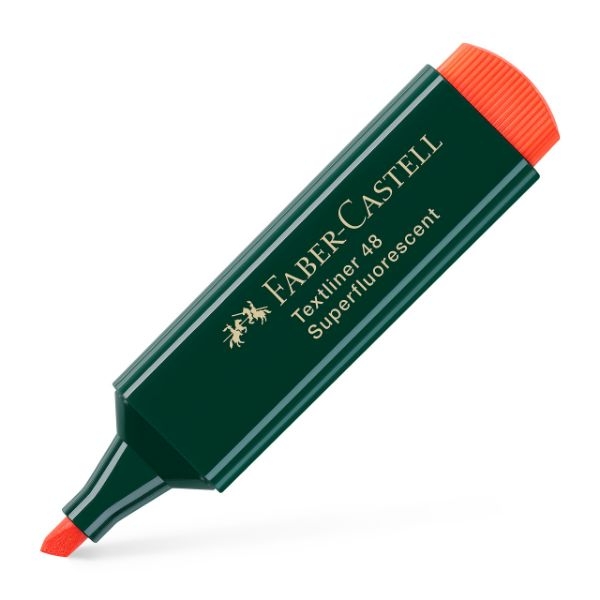 MARCADOR FLUORES.F.CASTELL 48-15 NARANJA