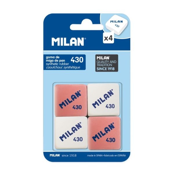GOMA MILAN 430 CUADRADA PACK 4 unidades