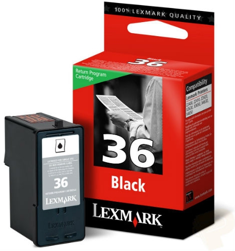 ORIGINAL LEXMARK INKJET 18C2130E 36 NEGR