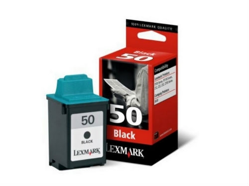 ORIGINAL LEXMARK INKJET 17G0050E 50 NEGR