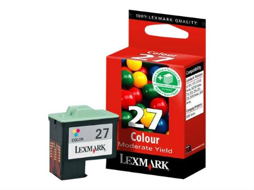 ORIGINAL LEXMARK INKJET 10NX227E 27 COLO