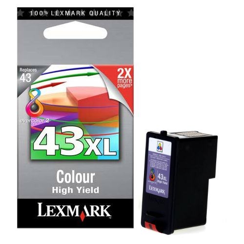 ORIGINAL LEXMARK INKJET 18YX143E 43XL CO