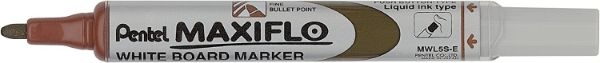 ROTULADOR PIZARRA PENTEL MWL5SMR MARRON
