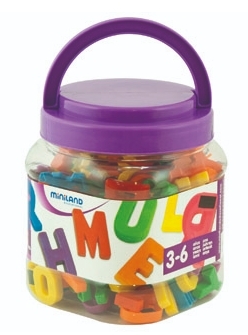 JUEGO MINILAND LETRAS MAY.68595/97911