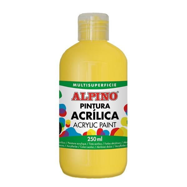 PINTURA ACRIL.ALPINO 250ml AMAR.DV000021
