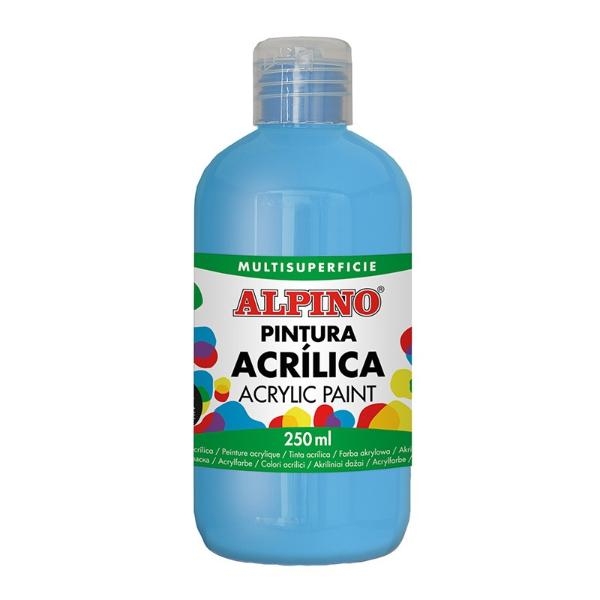 PINTURA ACRIL.ALPINO 250ml CYAN DV000030