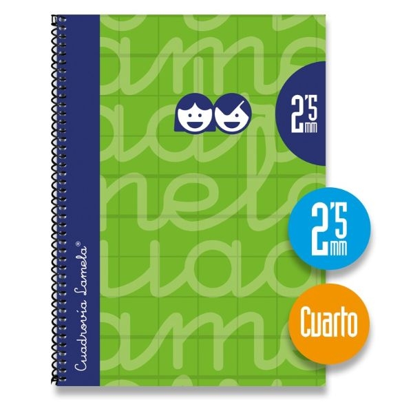 LIBRETA LAMELA 751544-7CTE002V 4º FORRAD