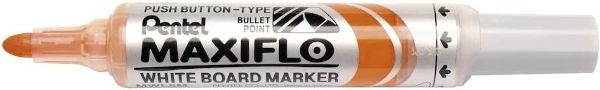 ROTULADOR PIZARRA PENTEL MWL5MNR NARANJA