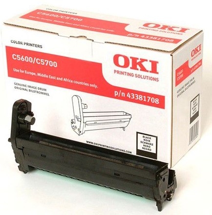 ORIGINAL OKI TAMBOR 43381708 NEGRO 20000