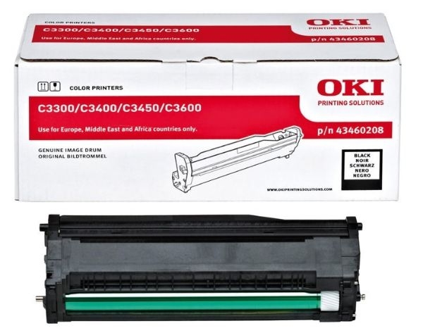 ORIGINAL OKI TAMBOR 43460208 NEGRO 15000