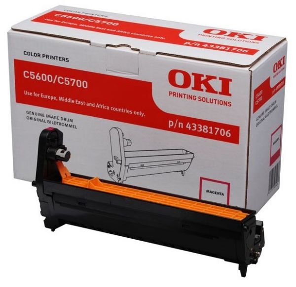 ORIGINAL OKI TAMBOR 43381706 MAGENTA 200