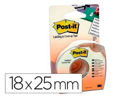 CINTA OCULTAR POST-IT 658-HD 25mm x 18mt