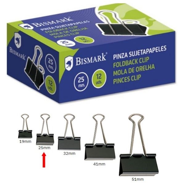PINZA PALA ABATIBLE BISMARK 25mm 321723