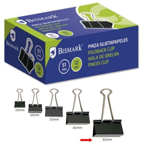 PINZA PALA ABATIBLE BISMARK 51mm 321720