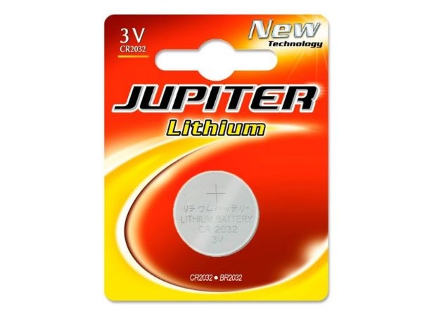 PILA JUPITER LITIO CR2032 3v 320899, UNI