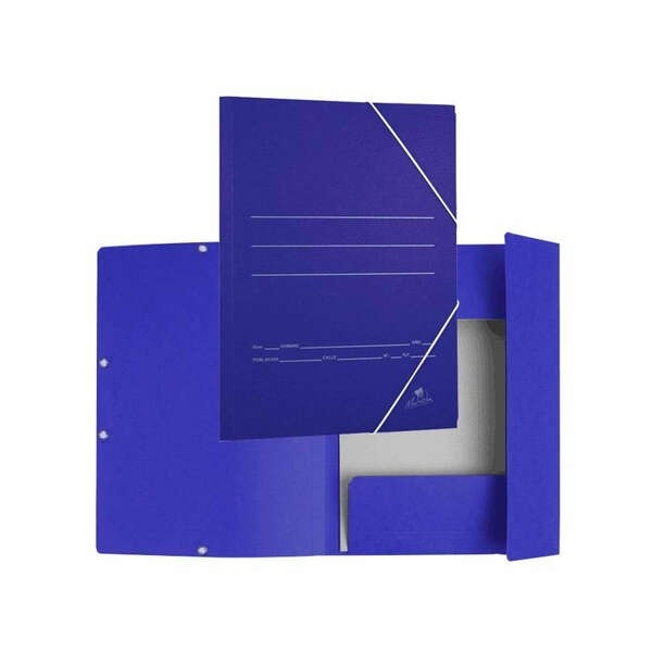 CARPETA CARTON Fº GOM/SO.MM 1085 AZUL