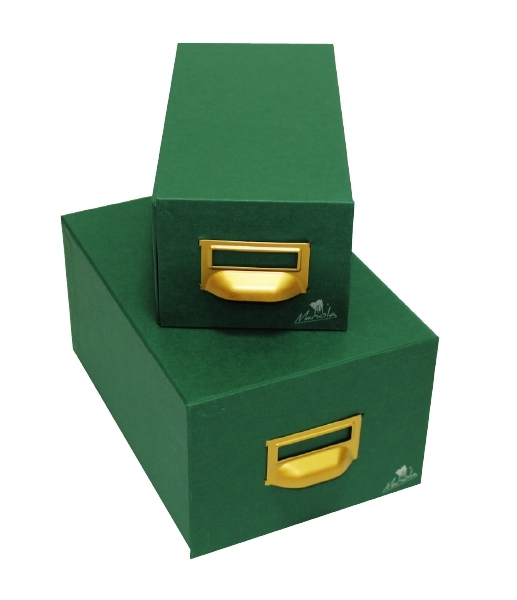 FICHERO CARTON VERDE 1-1000 MM 125x95x25