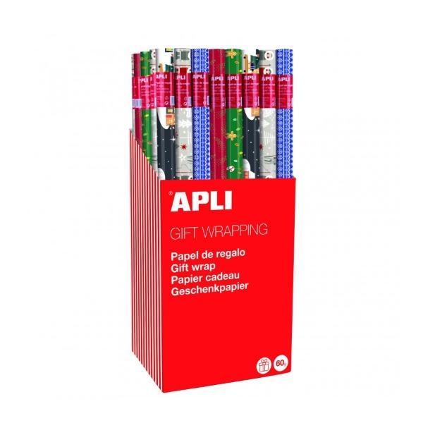 PAPEL REGALO APLI 2x070 NAVID.14003, ROL