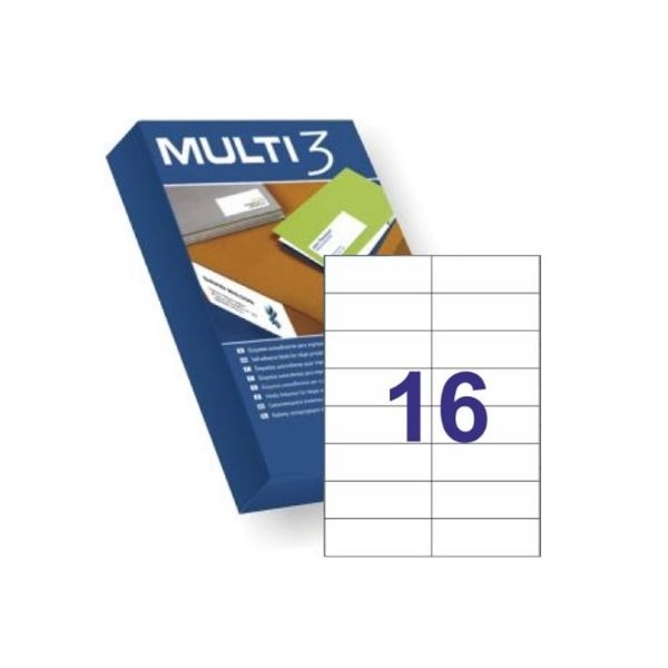 ETIQUETAS MULT.105,0x37,0 M3 10524 C/500