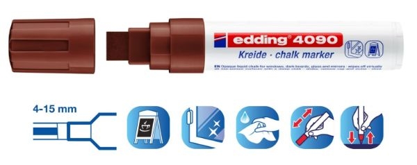ROTULADOR EDDING 4090-07 TIZA LIQ.VIS.MA